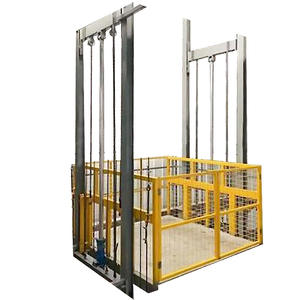 Facile d'utiliser le petit ascenseur hydraulique moderne de cargaison de structure simple d'ascenseur de cargaison pour d'intérieur et extérieur - Product Image 3