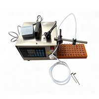 Machine de remplissage semi-automatique en acier inoxydable pour film d'emballage en sachet 0,1 ml, 220V/110V, facile à utiliser, pour huile alimentaire et huile de lubrification pour ongles