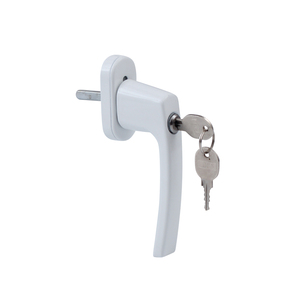 Wholesale Durable UPVC Universal PVC door Handle Lock with key