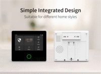 Système d'alarme anti-intrusion Staniot 2G Tuya sans fil, kit de sécurité domestique intelligent 4,2 pouces, capteur de porte portable, détecteur de mouvement Wi-Fi PIR