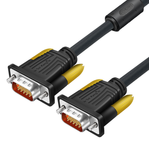 3 + 6 кабель <span class=keywords><strong>Vga</strong></span> к <span class=keywords><strong>Vga</strong></span>, коаксиальный мониторный кабель с ферритовыми сердечниками, позолоченные разъемы, поддержка 1080p 3 + 2 3 + 4 3 + 9 - Product Image 1