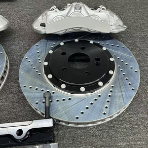 Für Mercedes Benz W177 W176 für AMG 6-Kolben-Bremssattel-Kit Große Bremsscheibe Gebohrte und Geschlitzte Scheibe mit Korrosionsschutz - Product Image 2