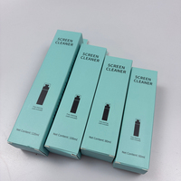 Nettoyant pour écran 100 ml - avec chiffon en microfibre - pour objectifs AR/VR, lunettes intelligentes, écran et viseur d'appareil photo - Boîte en papier personnalisée