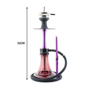 Aluminium Dubaï Haute Qualité Vente en Gros Hubbly Bubbly Arabie Saoudite <span class=keywords><strong>Chicha</strong></span> Shisha Narguilé Sans Charbon - Product Image 4
