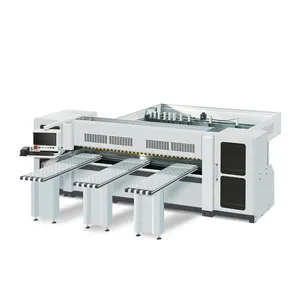 HOLYISO KIC 380 Industrial Woodworking precision Wood Cutting mdf board Panel CNC Computer Saw Machine