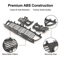 Kit de calandre inférieure et de cache-phares antibrouillard pour pare-chocs avant BMW Série 4 F32 F33 F36 2014-2020 Sport 51118054503 51118054507 51118054508
