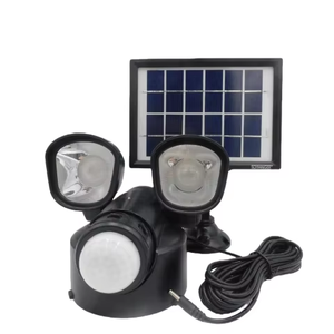 Lumière LED moderne pour extérieur, projecteur de sécurité pour garage, détecteur de mouvement, 13W, lumière murale à double tête réglable - Product Image 4