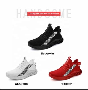 Scarpe da ginnastica da uomo in rete traspiranti all'ingrosso, leggere, con lacci, per estate e autunno, MOQ basso, scarpe sportive da corsa da uomo - Product Image 6