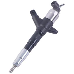 Inyector de combustible del motor <span class=keywords><strong>095000</strong></span> <span class=keywords><strong>5550</strong></span> para excavadora Hyundai 33800 45700 marca de boquilla DLLA150P866 para Hyundai Mighty County HD78 3.9L - Product Image 1
