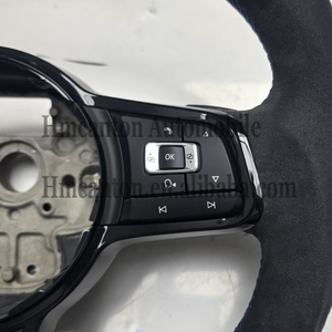 Volante de Fibra de Carbono y Alcántara para Volkswagen VW GTI7 Golf MK7, Nuevo Producto al por Mayor - Product Image 4