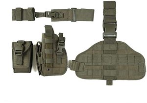 Taktik ayarlanabilir kılıfı dergi kılıfı ile sağ/sol Handed taktik uyluk kılıfı bacak demeti - Product Image 3