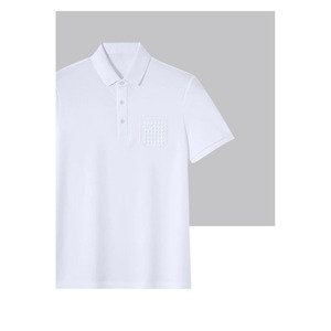 Camiseta Polo Personalizada para Hombre, 220G, Mezcla de Algodón Pesado, Manga Corta, Cuello Camisero, Marca Privada, OEM ODM - Product Image 1