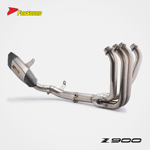 Sistema de Escape para Motocicleta Forsound, <span class=keywords><strong>Precio</strong></span> de Fábrica al por Mayor, Sección Trasera de Fibra de Carbono para Kawasaki <span class=keywords><strong>Z900</strong></span> - Product Image 2