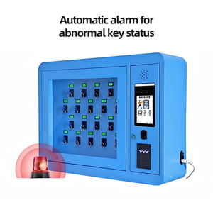 Armoire à clés intelligente certifiée CE, en acier laminé à froid, gestion des clés, 100 positions de clés, système d'alarme antivol, système de sécurité - Product Image 5