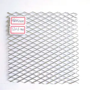 Trust Chinese suppliers aluminium expanded metal fence mesh expanded metal mesh window grill design for facade