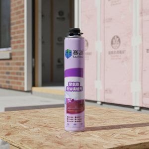 <span class=keywords><strong>Mousse</strong></span> <span class=keywords><strong>isolante</strong></span> en polyuréthane à haute expansion pour le remplissage des interstices de portes et fenêtres, insonorisation, étanchéité aux intempéries - Product Image 2
