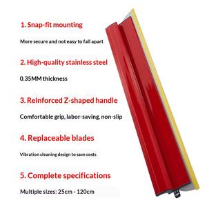 Spatola Grande in Acciaio Inox <span class=keywords><strong>per</strong></span> Stuccatura e Rasatura di Pareti Interne, Colore Bianco, Produzione all'Ingrosso, Hebei Color - Product Image 2