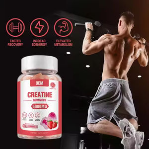 Oem/odm סוכר חינם למבוגרים אנרגיה טרום אימון תוספי תזונה 5000 מ ג קריאטין מונohydrate סוכריות הרזיה טבעונית - Product Image 2