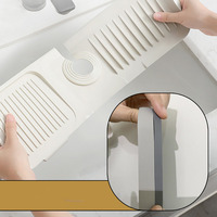 Nouveau robinet de couleur Simple attrape-eau protection contre les éclaboussures salle de bains cuisine tapis de Drainage tapis de séchage de vaisselle en Silicone tapis d'évier