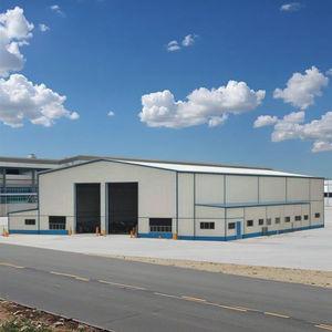 Xây dựng kho thép prefab nhịp lớn, cấu trúc kim loại bền cho nhà máy sản xuất và cơ sở lưu trữ - Product Image 1