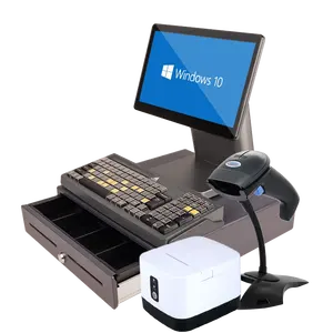 Fabrikdirekt All-In-One-POS-System günstige Kassenregister-Hardware Lieferung Desktop-POS-Terminal Hersteller