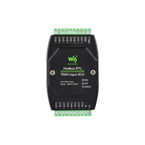 โมดูลอินพุตพัลส์ PWM 8 ช่องระดับอุตสาหกรรม ปรับค่าดิวตี้ไซเคิลได้ โปรโตคอล Modbus RTU อินเทอร์เฟซ RS485 - Product Image 2