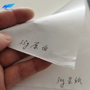 Carta per Bibbia in pasta <span class=keywords><strong>di</strong></span> legno non patinata, colore bianco naturale <span class=keywords><strong>crema</strong></span>, 28g, 32g, 36g, 40g, 45g, 30 gsm, formato A4 - Product Image 2