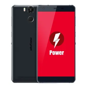 Ulefone Power 2, 4 ГБ + 64 ГБ 6050 мАч большой аккумулятор, фронтальный сканер отпечатков пальцев, 5,5 дюймов Android 7,0 MTK6750T Восьмиядерный