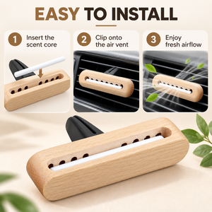 Penyegar Udara Mobil Aromaterapi Cairan Pewangi Kayu Custom, Penghilang Bau Mobil Organik, Diffuser Aroma Kayu - Product Image 6