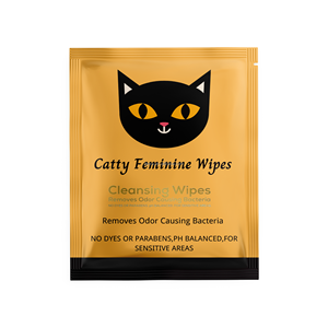 Vente en gros de lingettes intimes parfumées biologiques personnalisées à étiquette privée pour l'hygiène féminine - Product Image 3