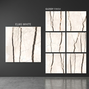 กระเบื้องปูพื้นพอร์ซเลนขัดเงาดิจิตอล Vistaar ขนาด 800x800 มม. ลายหินอ่อนสีเทา ผิวพรีเมียม - Product Image 3