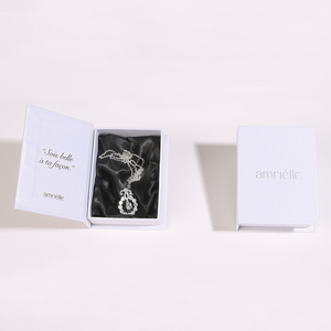 Rigid Book Shape Magnetic Jewelry Packaging <b>Box</b> Custom Logo Flip Cover <b>Gift</b> <b>Box</b> for <b>Small</b> Business Jewelry Shipping - Product Image 5