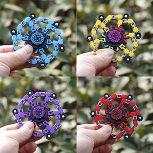 ของเล่นสปินเนอร์พลาสติกขายส่งจากโรงงาน ของเล่นคลายเครียด ลูกข่างหมุน ของเล่นเสริมสมาธิสำหรับเด็ก - Product Image 2