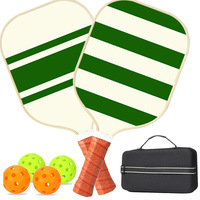 Raquette de pickleball d'entraînement de haute qualité conforme aux normes USAPA |   Raquette en fibre de verre avec noyau en nid d'abeille PP de 13 mm, poignée ergonomique antidérapante 4