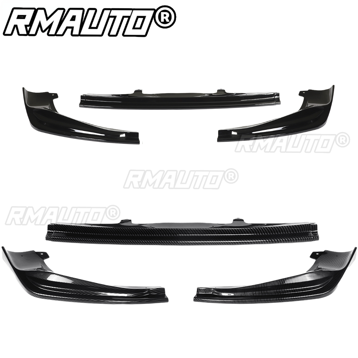 JDM F-Sport Style Front Bumper Lip Splitter For 2014-2016