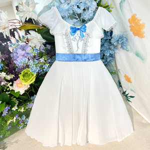 AL-R0854 robe de performance professionnelle jupe longue pour adultes et enfants Tutu de ballet élégant fabriqué en Espagne - Product Image 5