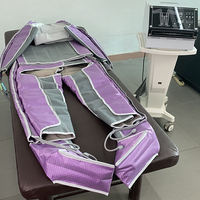 Nouvelle Machine de Pressothérapie Professionnelle pour Drainage Lymphatique, Combinaison de Physiothérapie à Pression d'Air pour Détoxification Corporelle, Idéale pour Salons de Spa