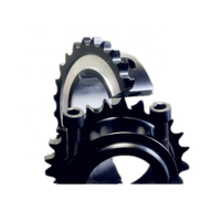 Pignon de karting Luckyway en aluminium CNC sur mesure, conception divisée 428 pour pièces et accessoires de karting
