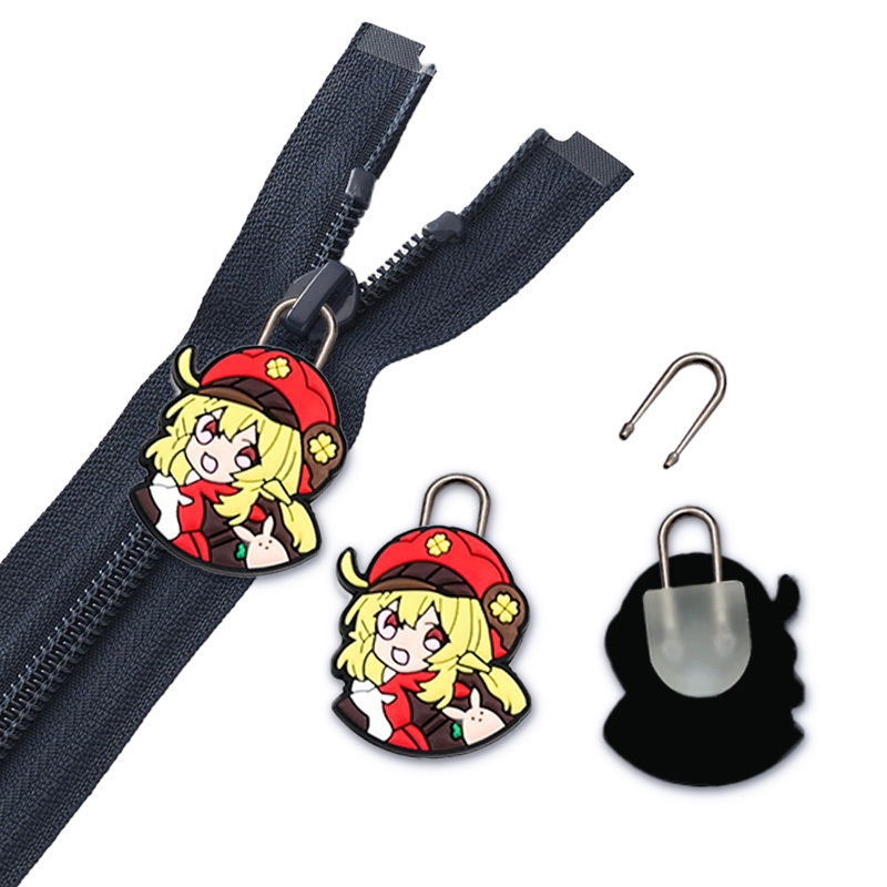 Custom Color Plastic Decorative Pendant End