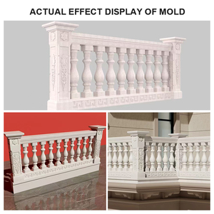 Moldes para Barandillas, Pilares <span class=keywords><strong>de</strong></span> Plástico para Barandillas, Moldes para Postes <span class=keywords><strong>de</strong></span> Barandilla, Moldeado en Sitio <span class=keywords><strong>de</strong></span> Hormigón y <span class=keywords><strong>Cemento</strong></span> para Uso Doméstico, en Hoteles, Edificios Comerciales y Balcones - Product Image 4