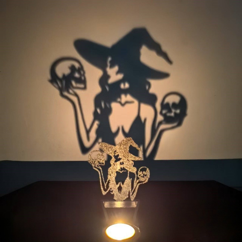 Candelabro testa fantasma fata