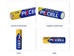 aaa电池定制品牌r03p r03电池um-4尺寸aaa 1.5v聚氯乙烯碳锌干碱性手电筒电池 - Product Image 4