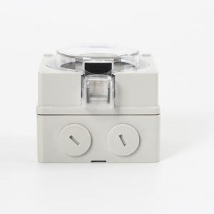 HTL66-S Anh Loại IP66 thời tiết ngoài trời tường ổ cắm ABS chất liệu an toàn không thấm nước nối ổ cắm hộp - Product Image 5