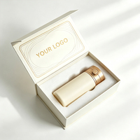 Boîte cadeau magnétique avec logo personnalisé, boîte d'emballage en carton rigide de luxe pour gobelets, articles de boisson, cadeau d'entreprise