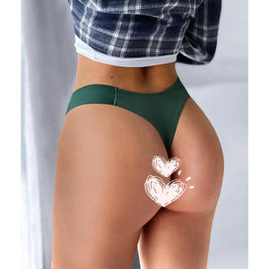 <span class=keywords><strong>Culotte</strong></span> transparente en dentelle non marquée Femme Sexy T-word Taste Seduction Pantalon triangle taille basse pour femme - Product Image 4