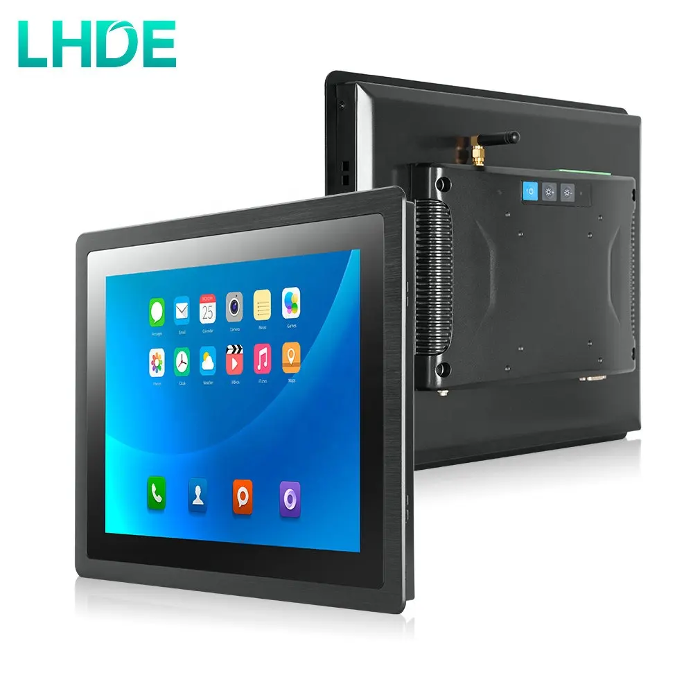 10.1 12.1 15.6 17 23.8 inch HMI Industrial PC all in one RK3568 2g+32g IP65 Android Industrial Capacitive Touch Screen Panel PC