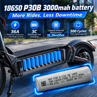 Batterie Molicel P30B 18650 3000mAh haute performance, cellule lithium-ion à décharge élevée 36A pour packs de drones 4S 6S 8S