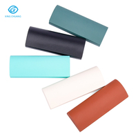 Étui à lunettes rectangulaire en cuir PU, vente chaude en gros, étui simple pour lunettes, boîte de rangement protectrice
