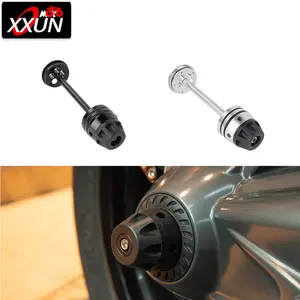 Ap03 XXUN — accessoires de moto, pour BMW R1250GS, <span class=keywords><strong>R</strong></span> <span class=keywords><strong>1250</strong></span> <span class=keywords><strong>GS</strong></span>, R9T, 9T, RnineT <span class=keywords><strong>R</strong></span> NineT 2014-2021, roue arrière, fourche avant et arrière - Product Image 1
