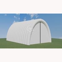 Structure de dôme gonflable sur mesure, résistante aux intempéries, en PVC imperméable, résistante au soleil et au vent, abri de stockage durable